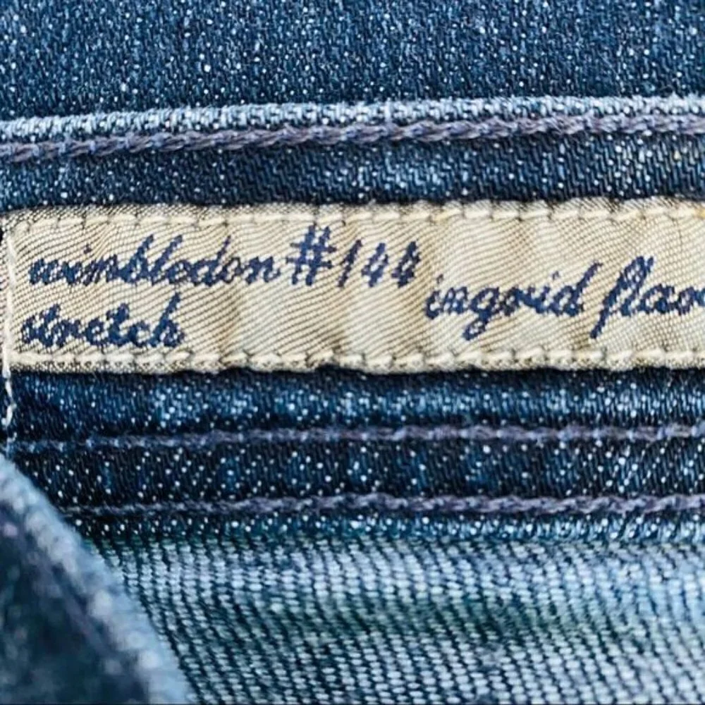 CITIZENS of Humanity Wimbeldon Stretch #144 Ingrid Flare Size 27